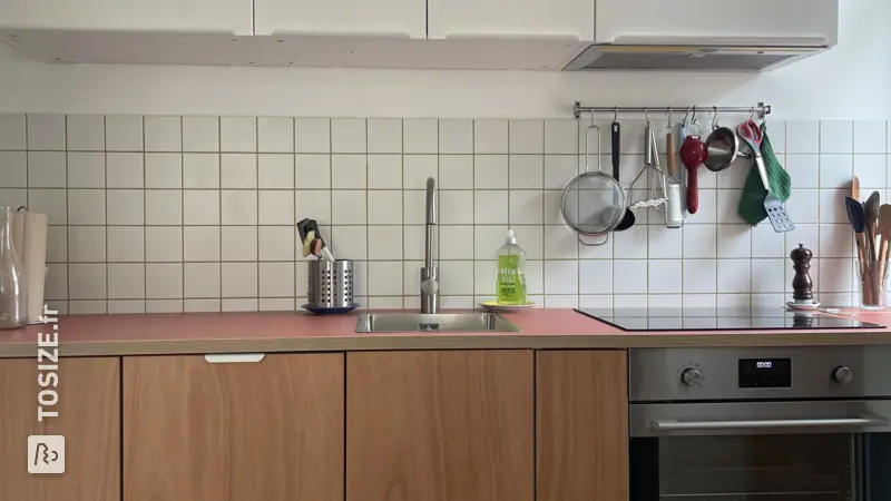 Stylish kitchen fronts made of multiplex, by Ronja