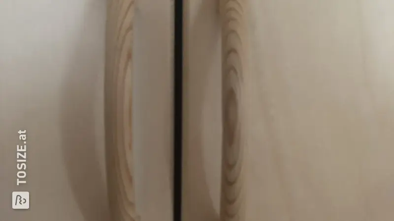 Stylish Wardrobe with Plywood Cabinet Doors, by Erik
