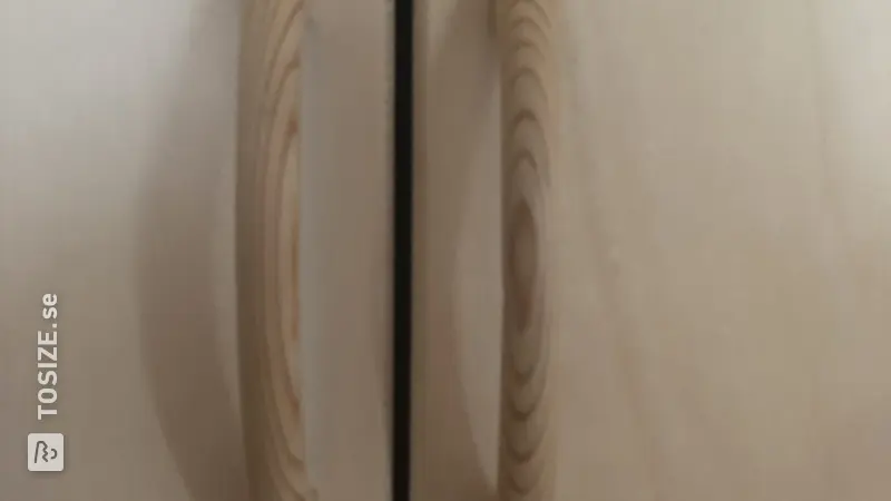 Stylish Wardrobe with Plywood Cabinet Doors, by Erik