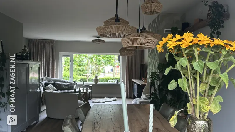 DIY Plafondlamp voor de Woonkamer, door Ellen