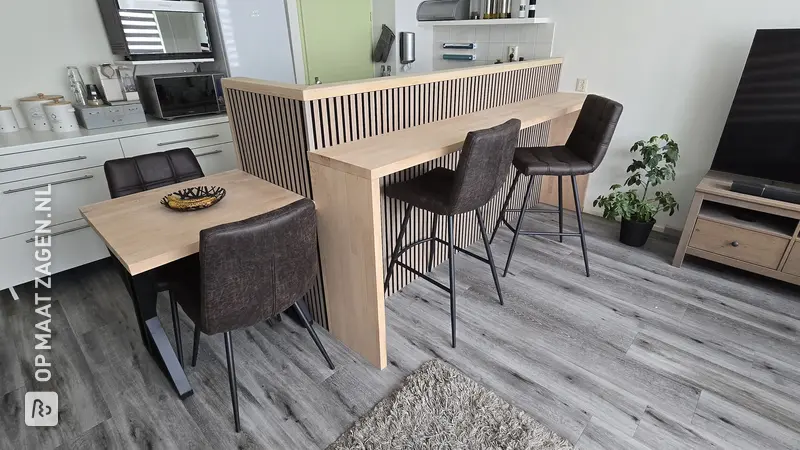 Cozy Wooden Bar for Gathering, by Remco