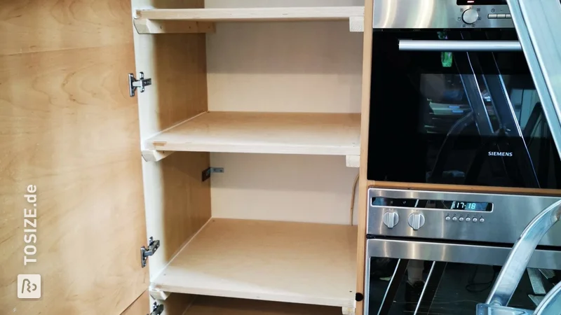 From refrigerator to spacious storage cupboard