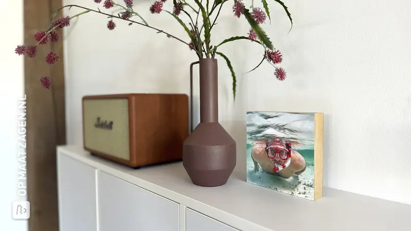 Unique Photo Block for the Living Room, by Peter-Frans