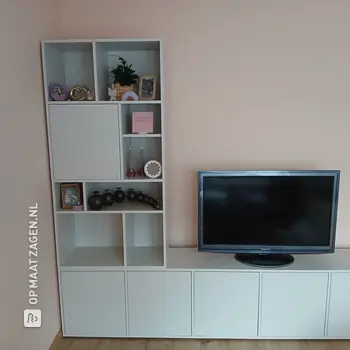 Stylish Sideboard and Compartment TV Unit in Seashell, by Judith