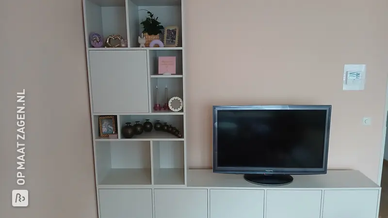 Stylish Sideboard and Compartment TV Unit in Seashell, by Judith