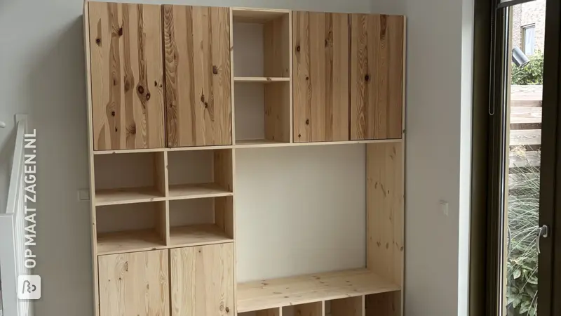 Custom-made IKEA Ivar cabinet, by Boudewijn