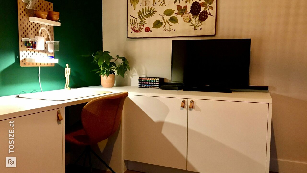 DIY: Schrank und Schreibtisch für das Spielzimmer, von Remco