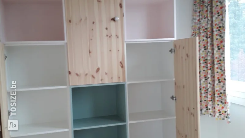 A children&#39;s cupboard made of Multiplex Interieur Poplar, by Dirk