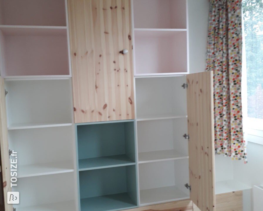 Une armoire pour enfants en peuplier Multiplex Interieur, par Dirk