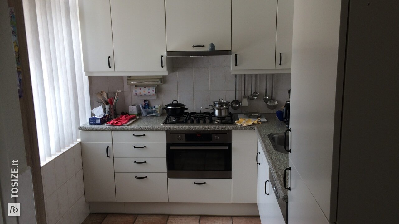 3 x Ristrutturazione della cucina con nuove porte, di Hans