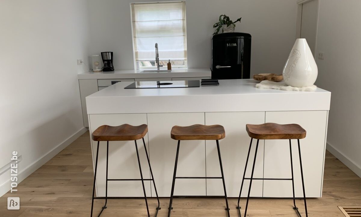 Een keukeneiland op wielen zetten
