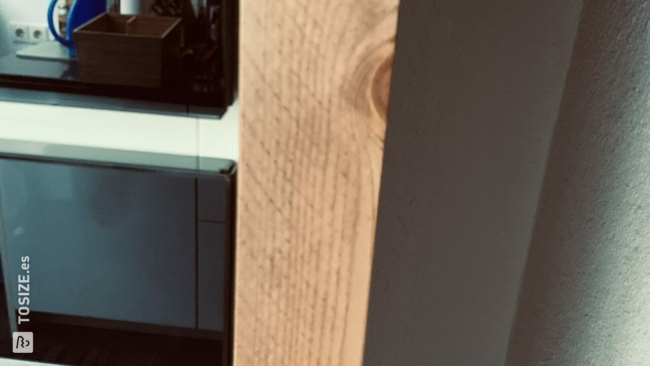 Mueble de cocina con stollen de madera totalmente personalizado, de Geertje