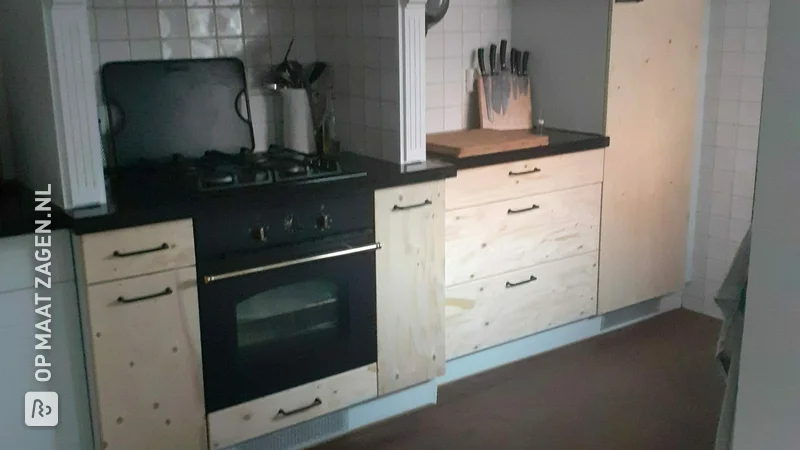Budget idea: make your own underlayment kitchen cabinets