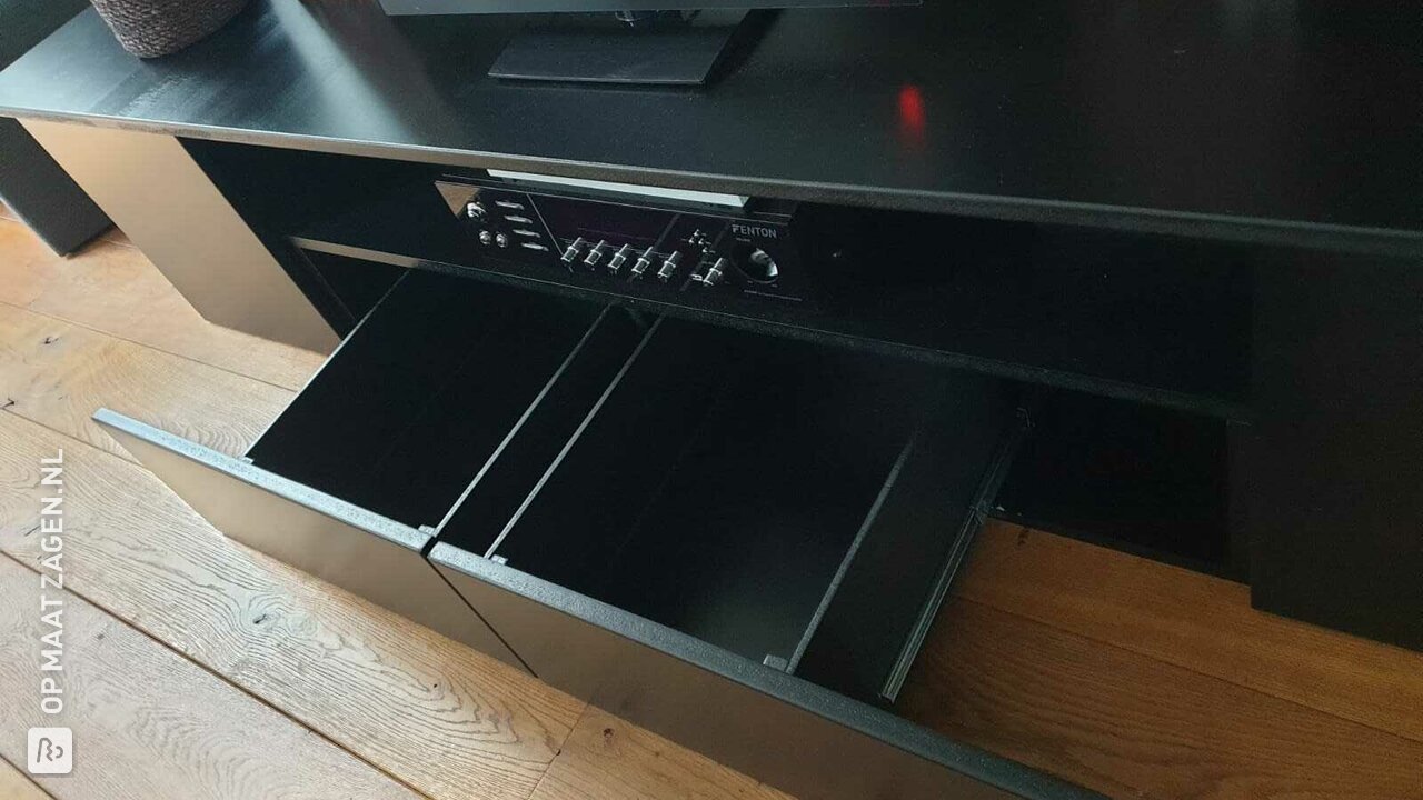 Tv meubel ombouw schouw MDF, door Jordy