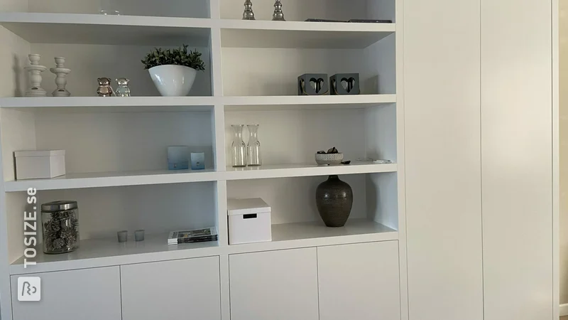 Large compartment cupboard and storage cupboard made to measure, by Bonnie