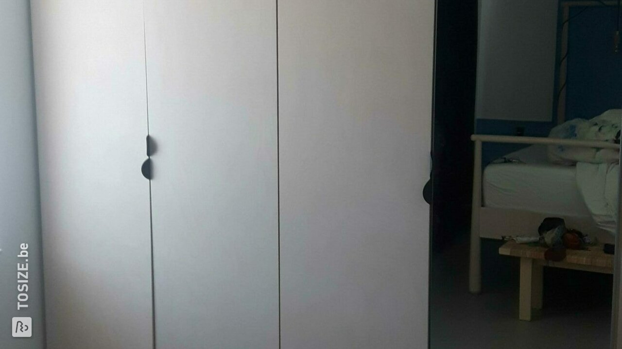 Kastdeuren voor (op maat gemaakte) Ikea PAX kasten, door Hasse