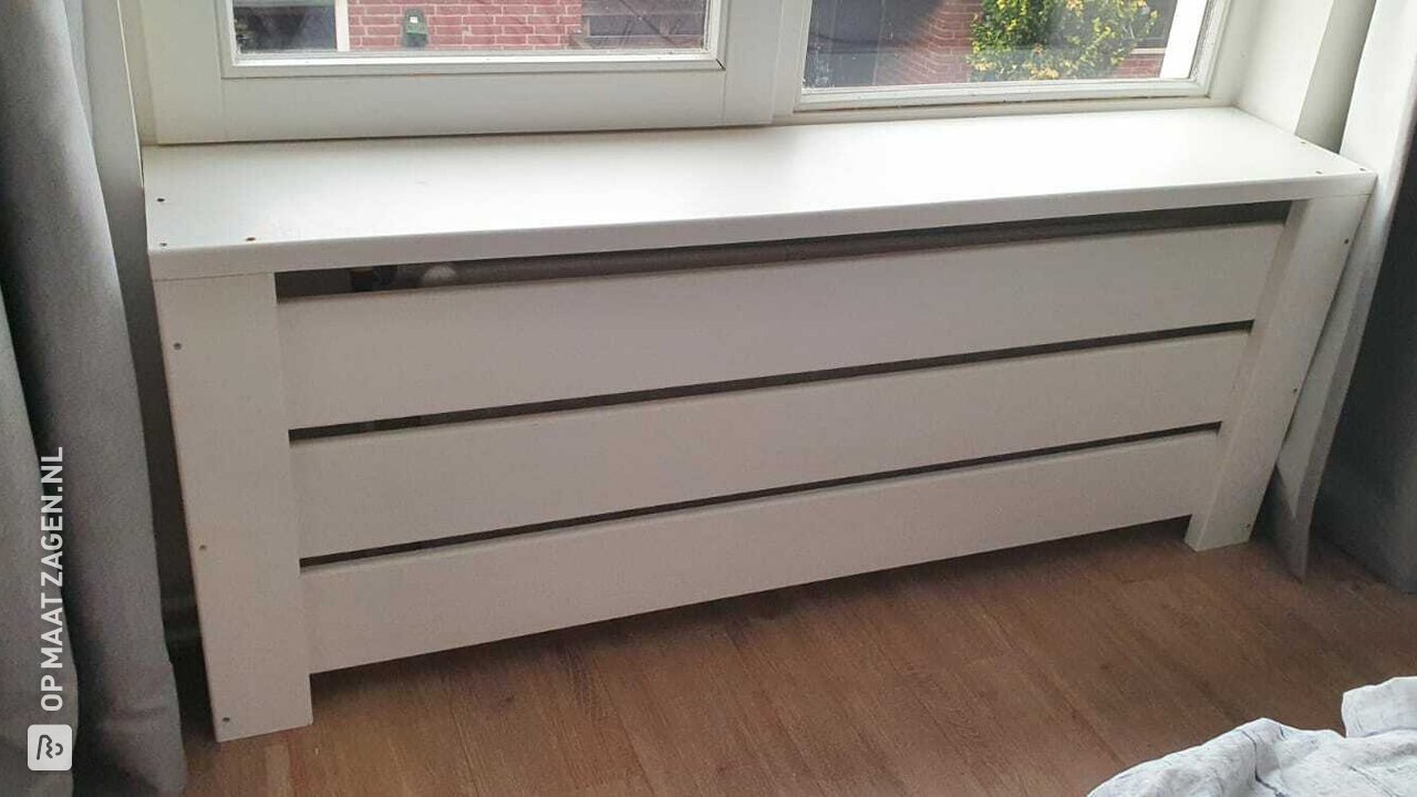 DIY Radiator ombouw plus vensterbank OPMAATZAGEN.nl