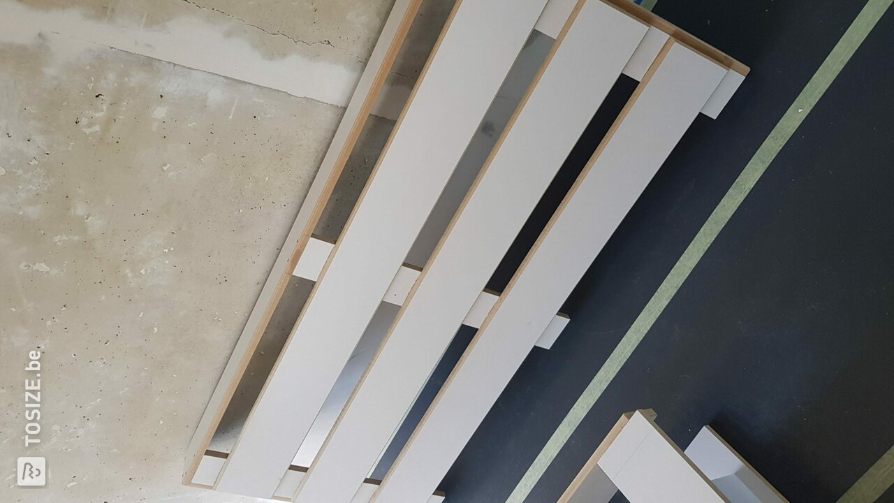 Budgetvriendelijke radiator ombouw van MDF, door Patrick