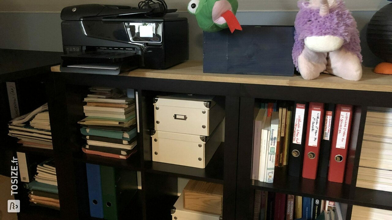 Pimping armoire IKEA avec chêne robuste, par Mario