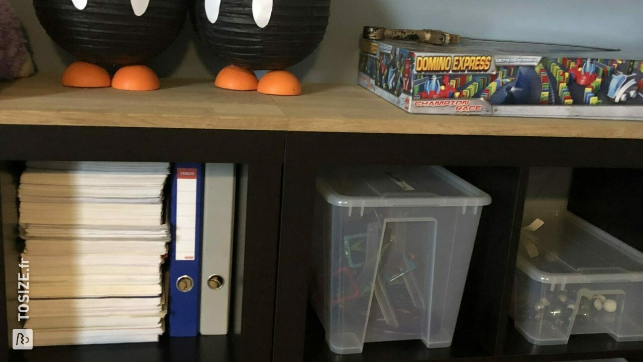 Pimping armoire IKEA avec chêne robuste, par Mario