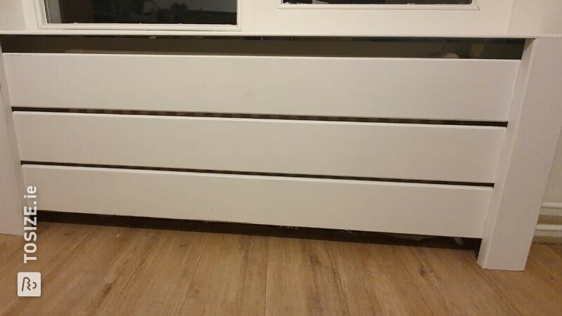 Two sleek radiator conversions with MDF, by Nisette
