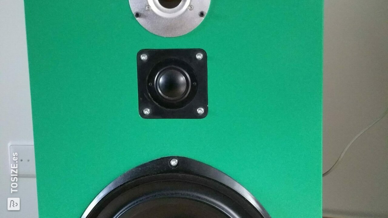 Conversión personalizada para cajas de altavoces KEF Constructor_Series_Model_CS9, por Jan