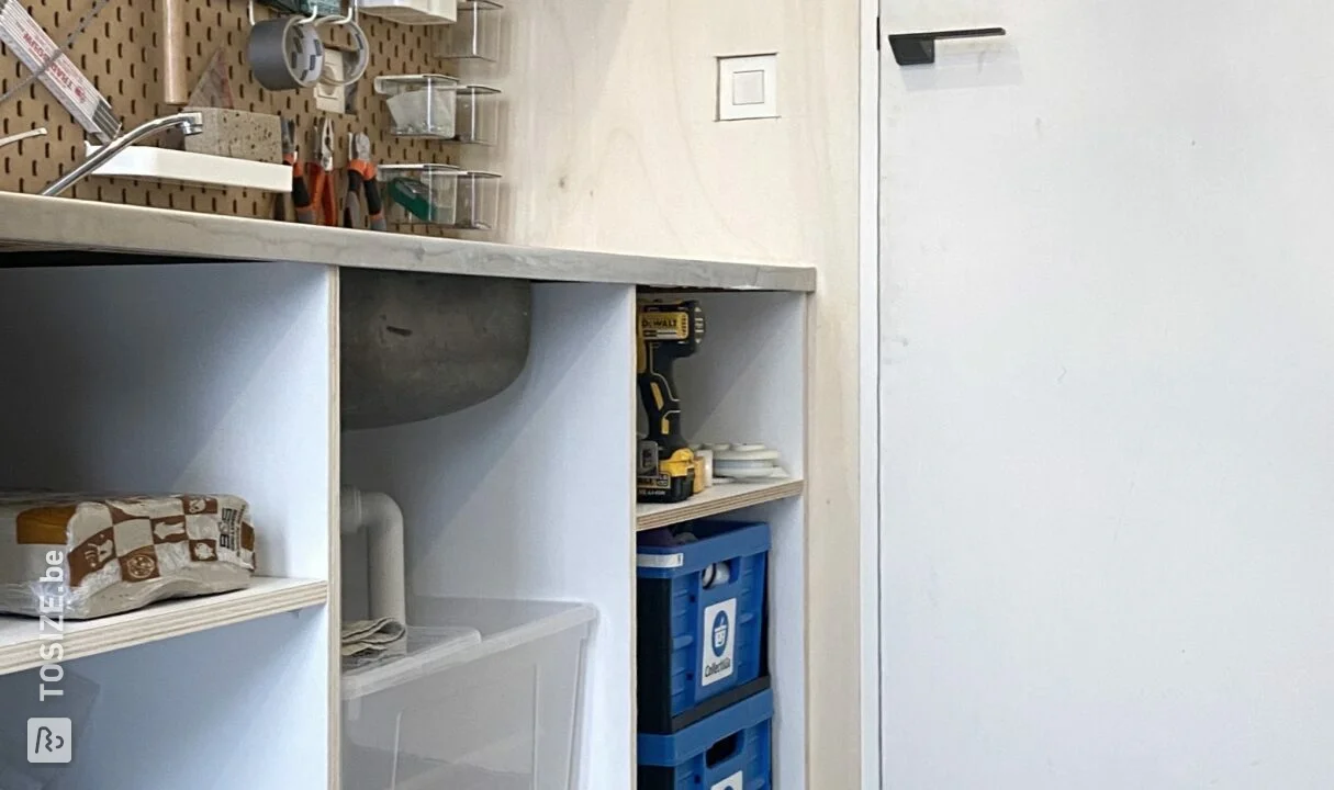 DIY - Garage : fabriquer étagère et établi sur mesure