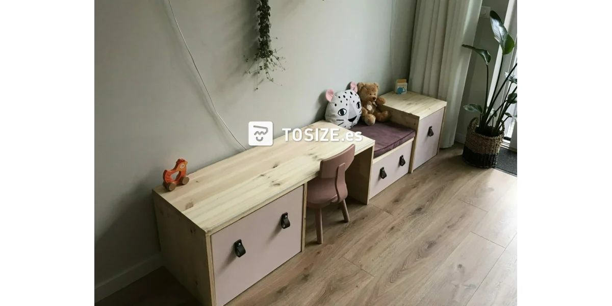 Mesa de juego para lego de Multiplex Interieur Poplar