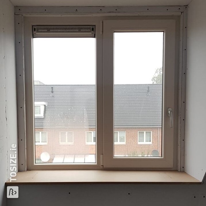 DIY custom window sills from MDF TOSIZE.ie