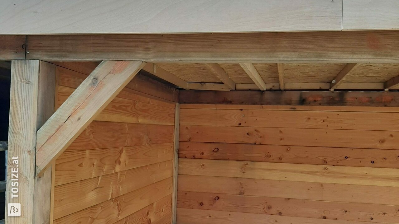 Abdeckung mit Bojenteilen aus wasserdichtem Okoume Multiplex, von Prewesh