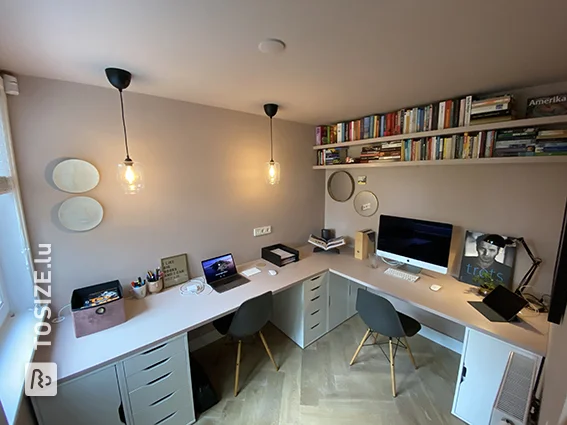 Un bureau à domicile sur mesure ! Par Pieter