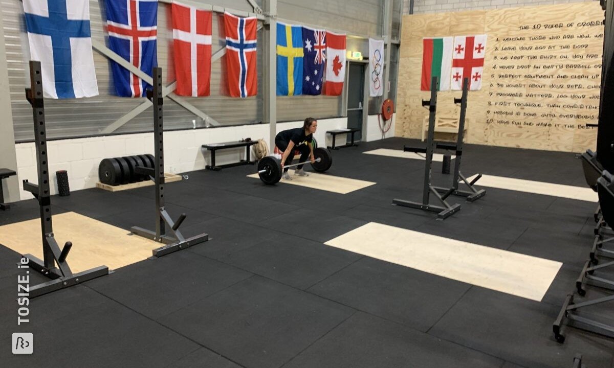Olympic Weightlifting Platforms from Underlayment