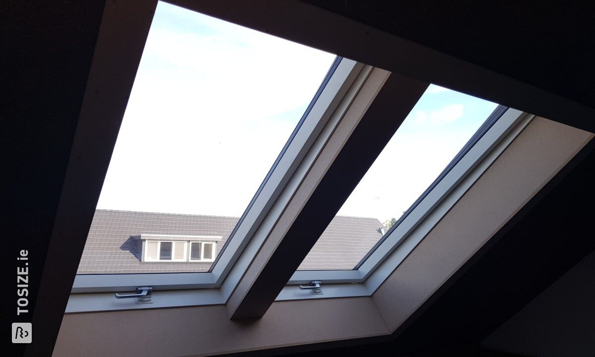 Berrie finishes his skylights with MDF!