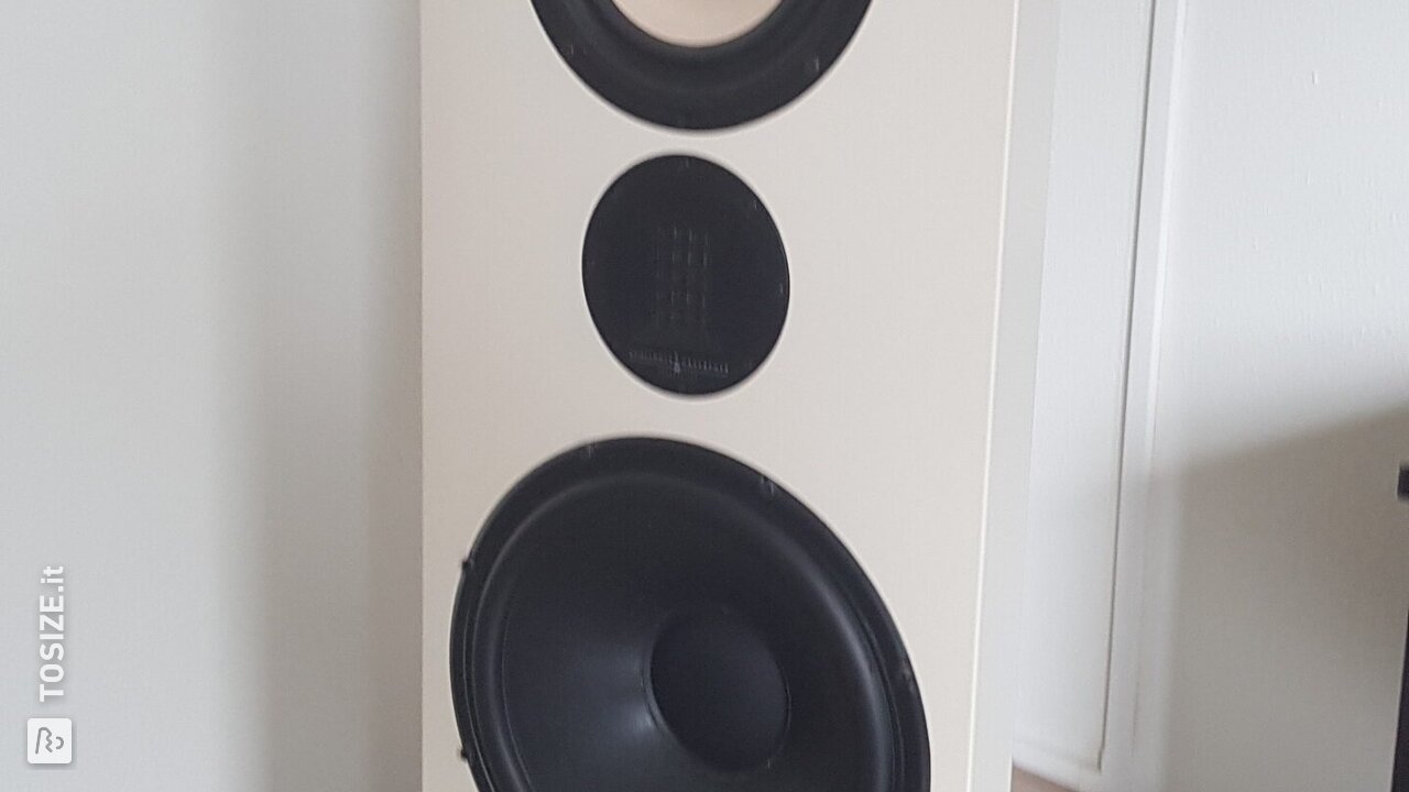 Conversione degli altoparlanti da MDF Black V313, di Maurice