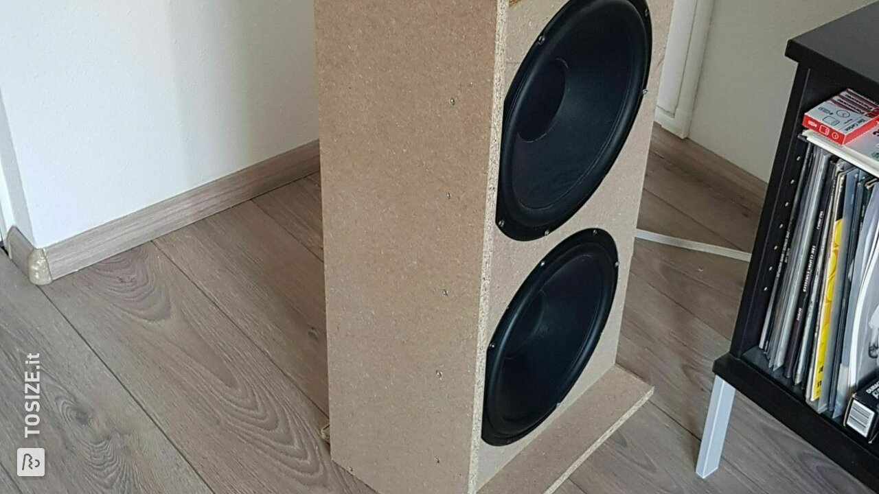 Conversione degli altoparlanti da MDF Black V313, di Maurice