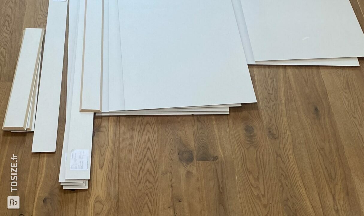 Armoire de conversion pour frigo américain, par Dion et Angelica