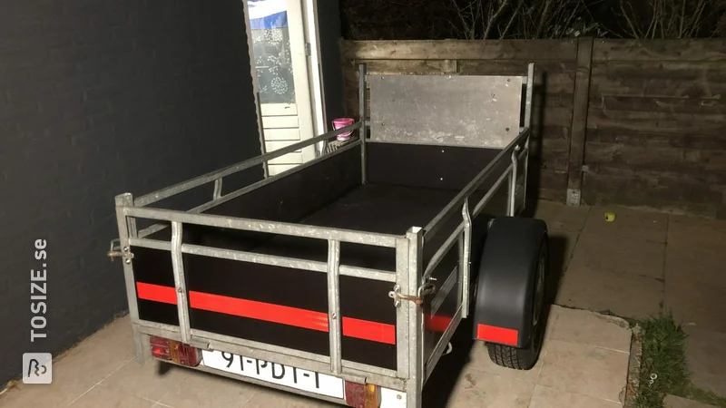 DIY: trailer restoration with Betonplex anti-slip, by Eric