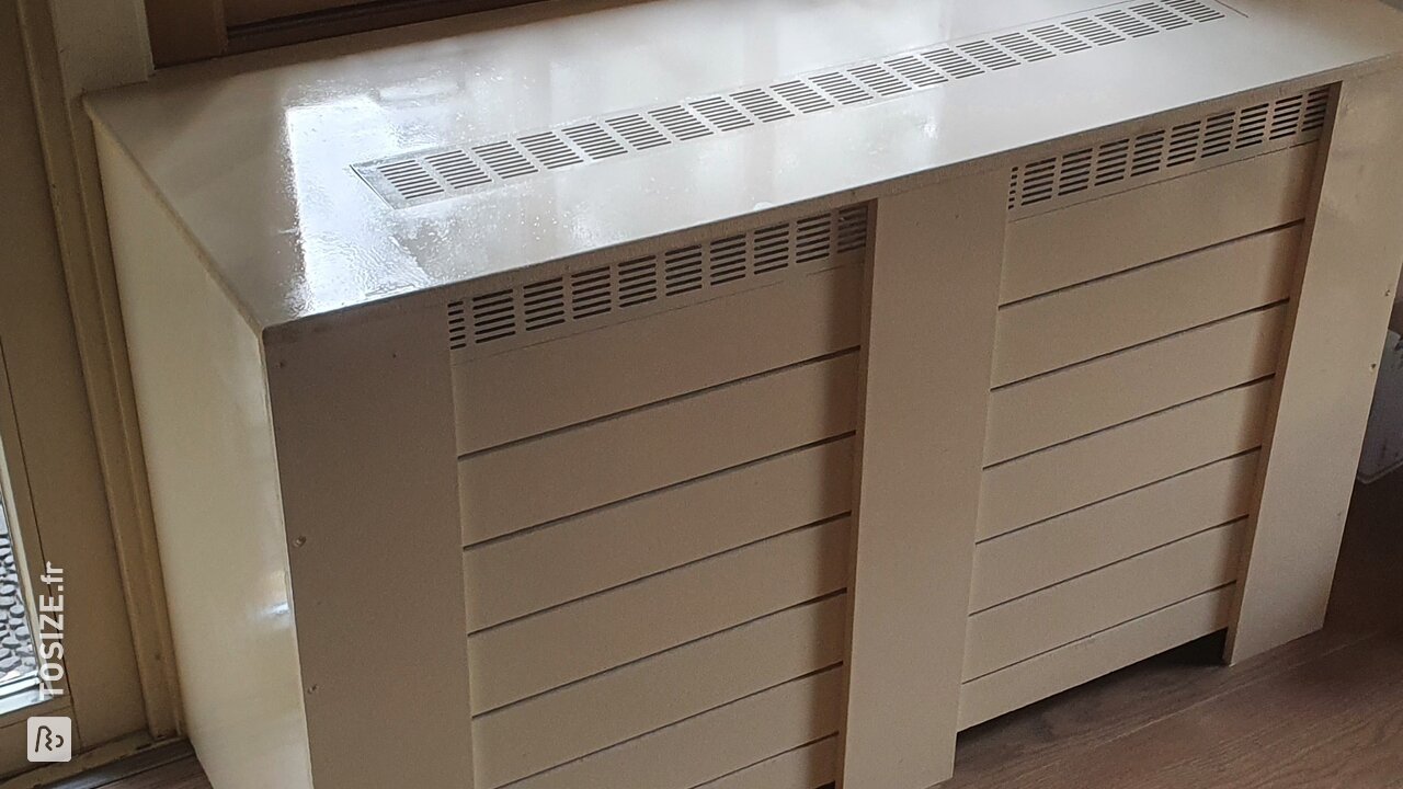 Bricolage pratique: cache radiateur élégant, par Ruud