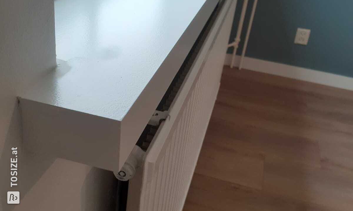 Machen Sie Ihre eigene Fensterbank aus MDF, Jaap zeigt wie!