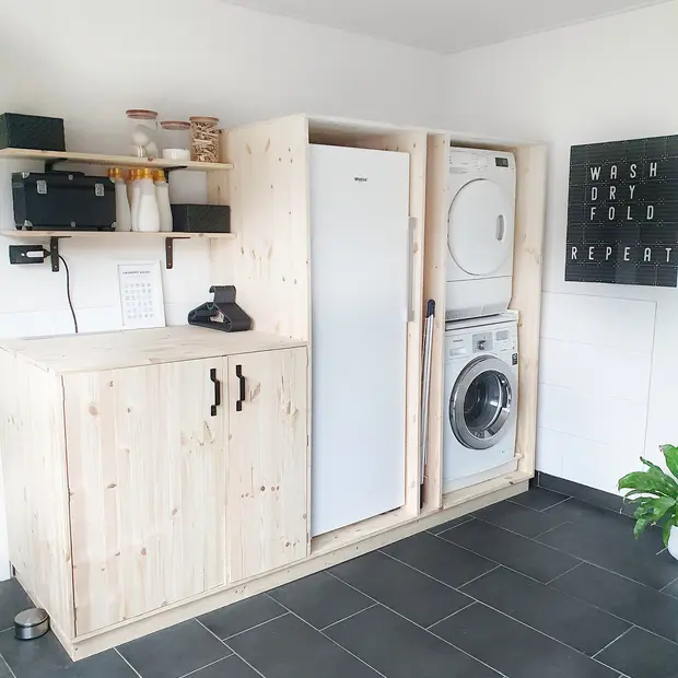 Washing machine casing
