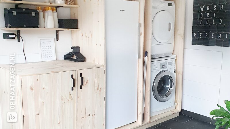 De make-over van mijn washok inclusief leuke DIY, door @homefreak.nl