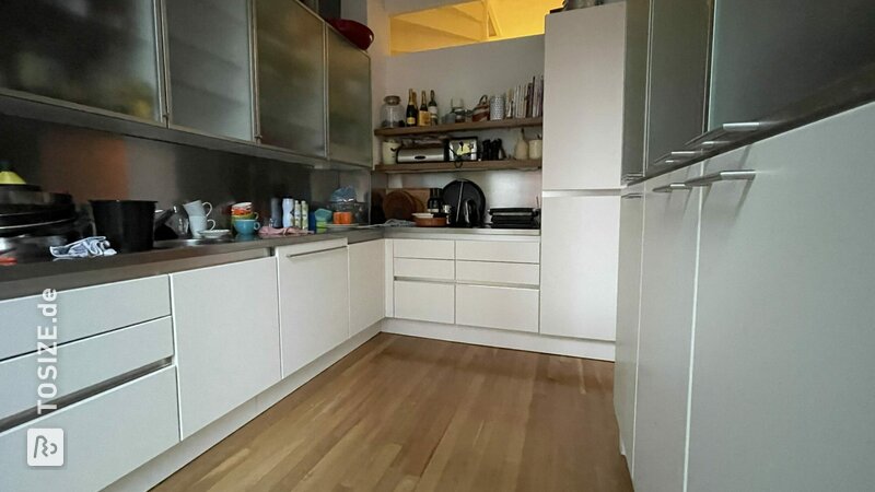 Küche wie neu: Küchenrenovierung mit MDF feuchtigkeitsbeständig!