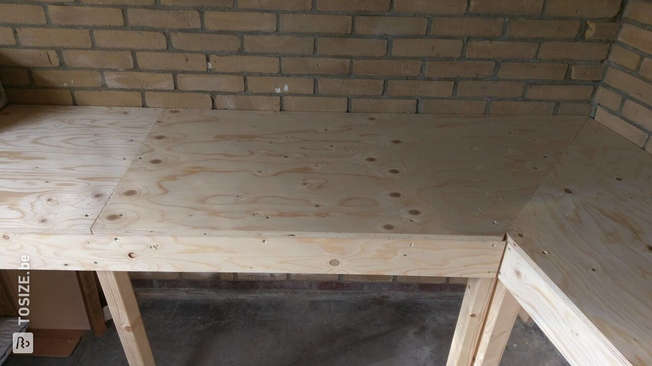 Werkblad voor in de schuur van Underlayment