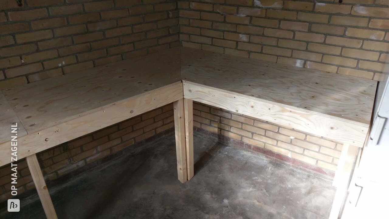 Werkblad voor in de schuur van Underlayment