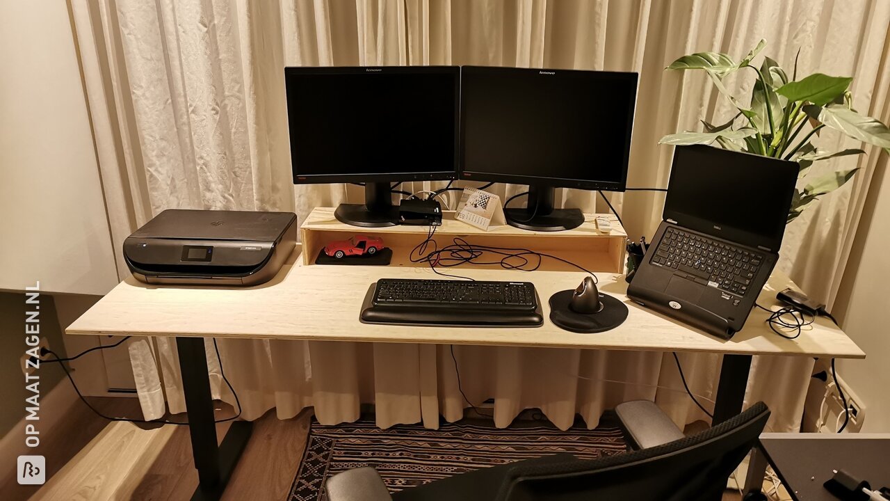 Werkkamer make-over met Fins vuren
