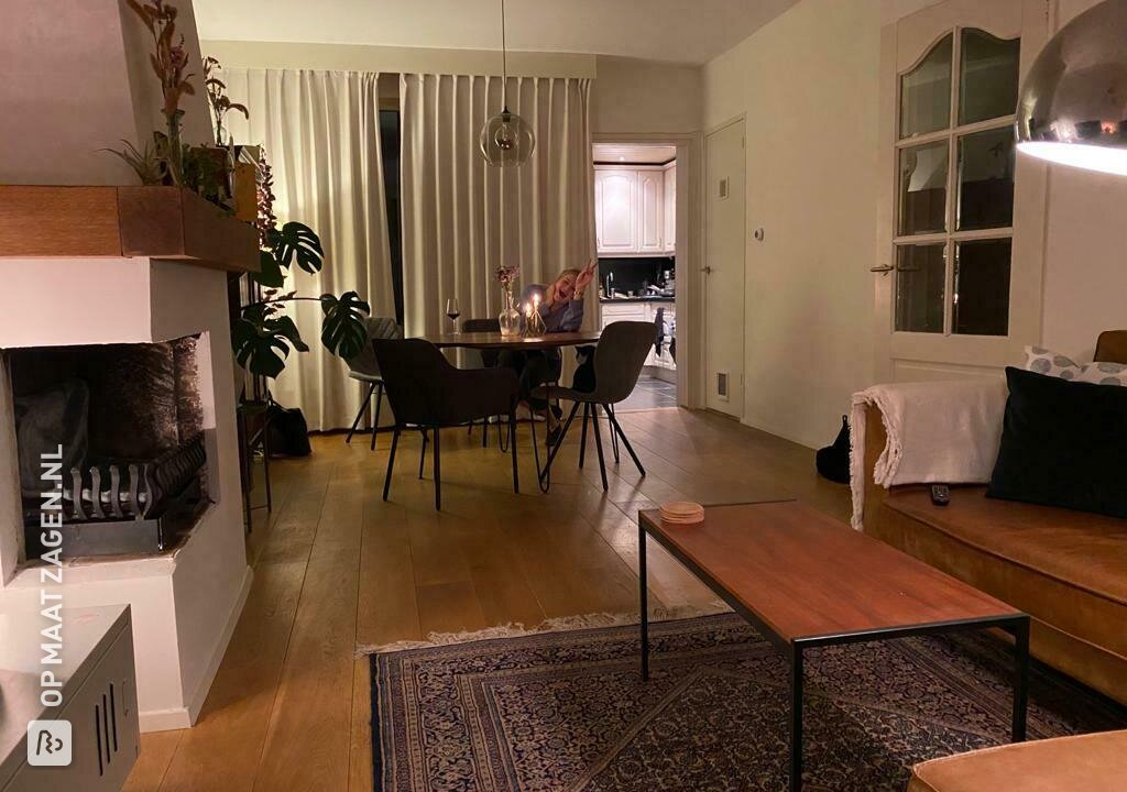 Inbouw boekenkast op maat gemaakt, door Rick