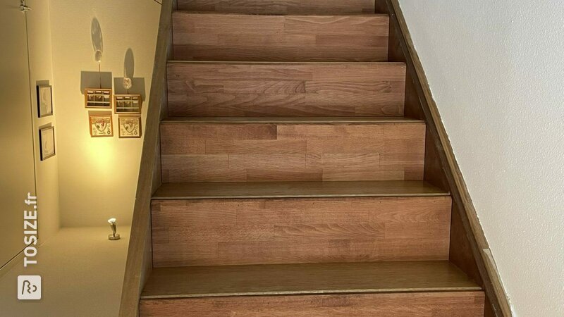 Sceller soi-même un escalier ouvert