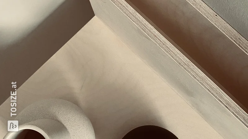 DIY Minimalistischer Arbeitsplatz / schwebender Schreibtisch, von Pam