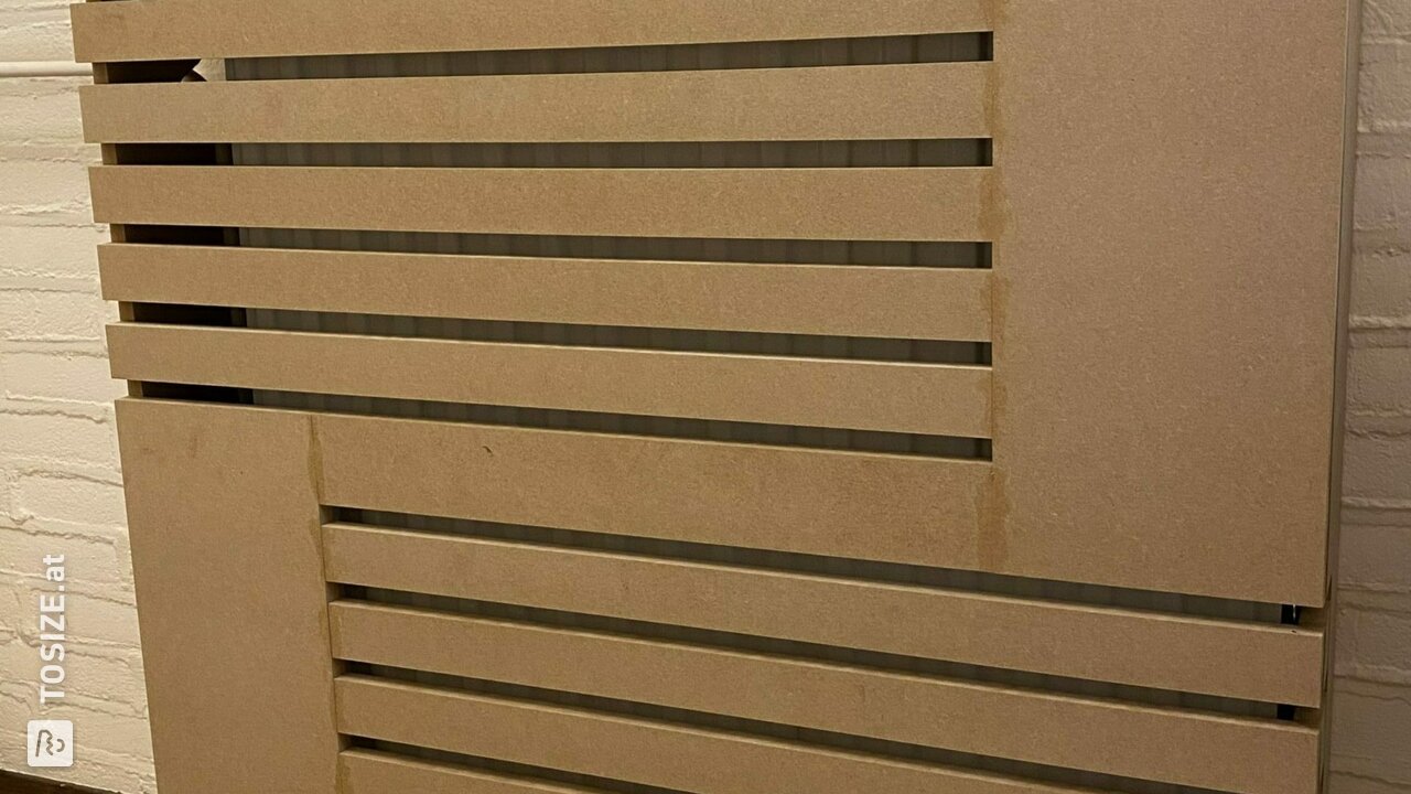 Kühlerumbau aus MDF von Henk . gemacht