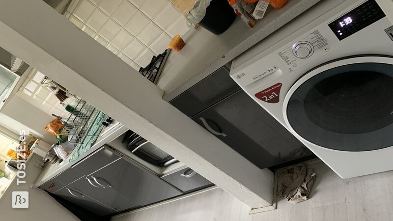 Renovación de la cocina: reemplace los frentes con MDF imprimado, de Gerard